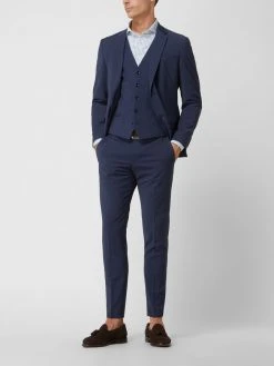 Tommy Hilfiger Shop 8 Strellson Weste Mit Woll-Anteil Modell 'Ves' - Marineblau