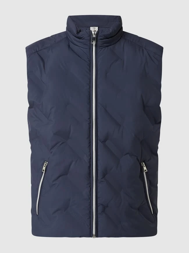 Baldessarini Steppweste Mit Reißverschluss Modell 'Santini' - Blau 2 Baldessarini Steppweste Mit Reißverschluss Modell 'Santini' - Blau – Bild 2