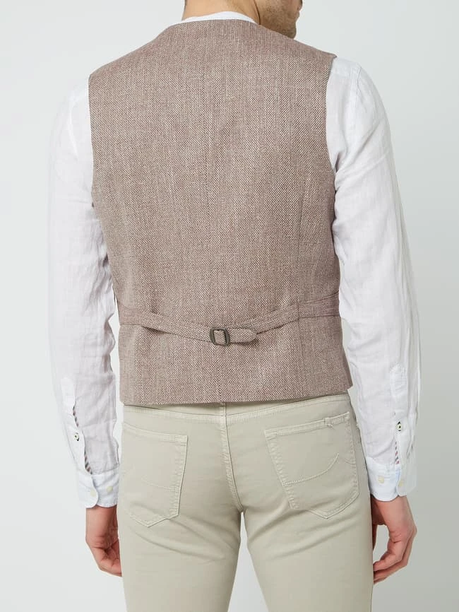 CG - Club Of Gents Weste Aus Baumwolle Modell 'Paddy' - Rot 5 CG - Club Of Gents Weste Aus Baumwolle Modell 'Paddy' - Rot – Bild 5