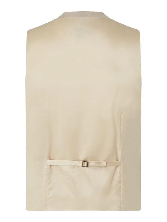 Cinque Weste Mit Schurwoll-Anteil Modell 'Cimonopoli' - Beige 3 Cinque Weste Mit Schurwoll-Anteil Modell 'Cimonopoli' - Beige – Bild 3