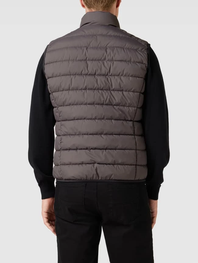 Marc O'Polo Regular Fit Steppweste Mit Stehkragen - Dunkelgrau 5 Marc O'Polo Regular Fit Steppweste Mit Stehkragen - Dunkelgrau – Bild 5