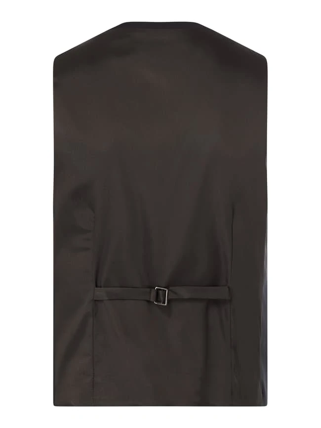 Cinque Weste Mit Schurwoll-Anteil Modell 'Cicastello' - Schwarz 4 Cinque Weste Mit Schurwoll-Anteil Modell 'Cicastello' - Schwarz – Bild 4