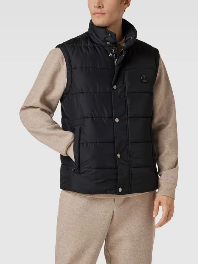 JOOP! Collection Steppweste Mit Label-Patch - Schwarz 4 JOOP! Collection Steppweste Mit Label-Patch - Schwarz – Bild 4