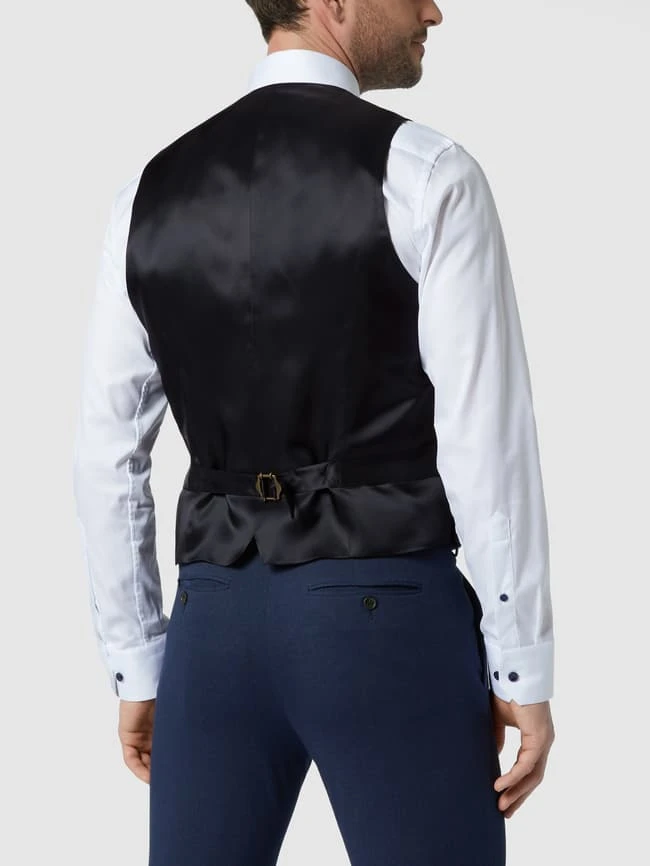 Tommy Hilfiger Weste Mit Glencheck-Muster - Marineblau 5 Tommy Hilfiger Weste Mit Glencheck-Muster - Marineblau – Bild 5