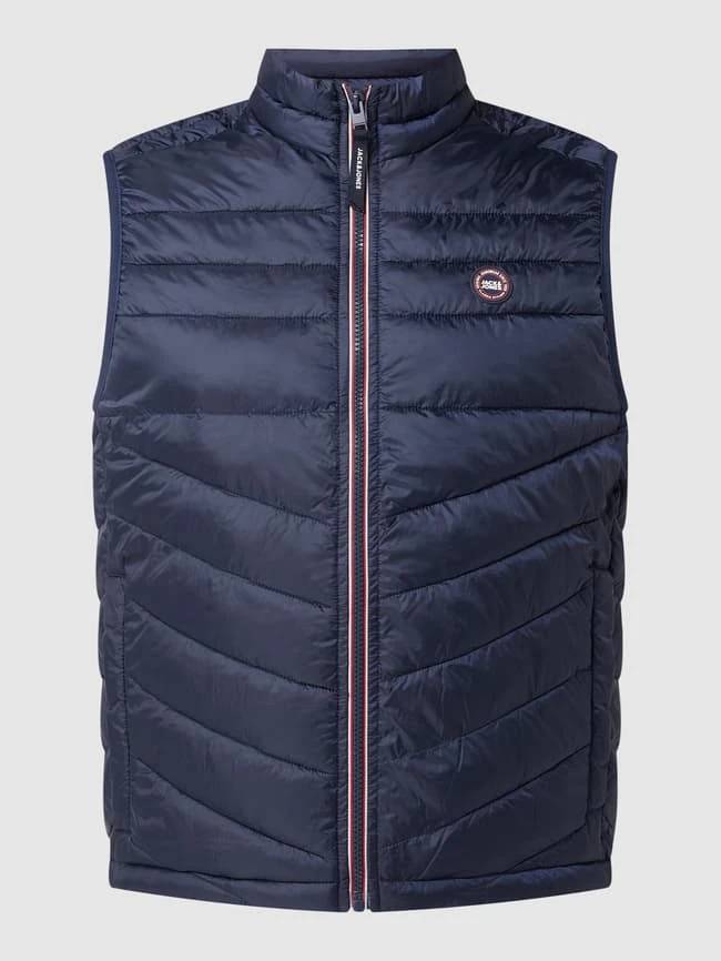 Jack & Jones Steppweste Mit Stehkragen Modell 'Hero' - Dunkelblau 2 Jack & Jones Steppweste Mit Stehkragen Modell 'Hero' - Dunkelblau – Bild 2