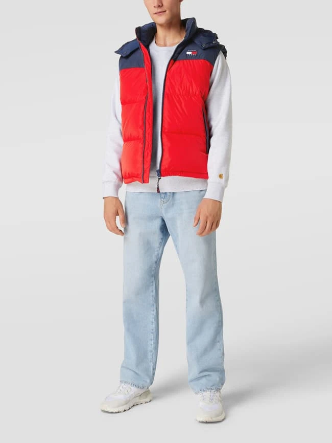 Tommy Jeans Daunenweste Mit Herausnehmbarer Kapuze Modell 'ALASKA' - Rot 1 Tommy Jeans Daunenweste Mit Herausnehmbarer Kapuze Modell 'ALASKA' - Rot