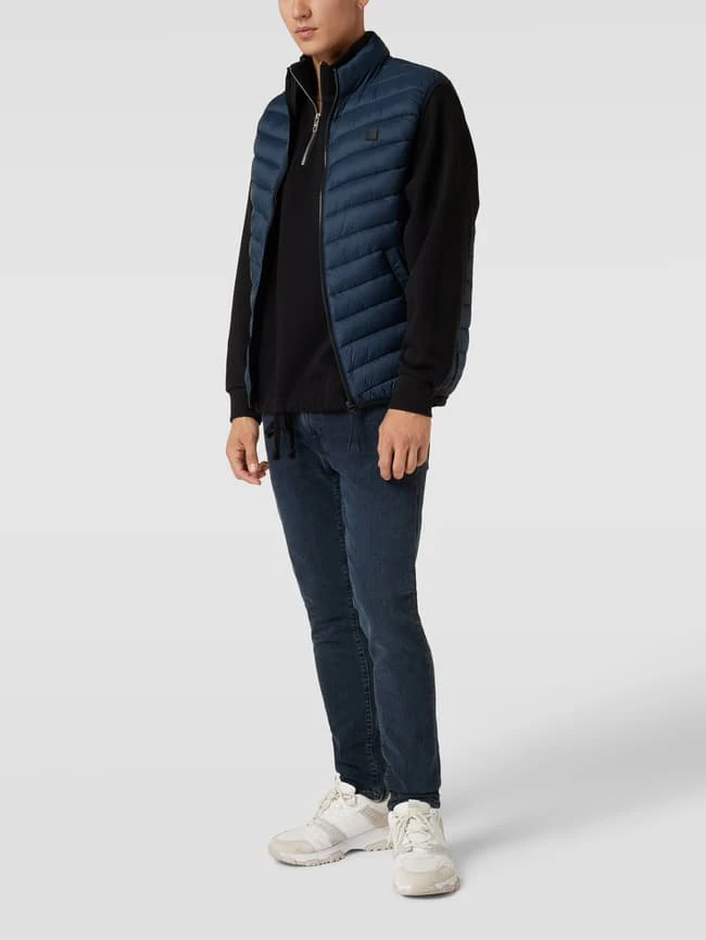 REVIEW Weste Mit Label-Patch - Dunkelblau 1 REVIEW Weste Mit Label-Patch - Dunkelblau