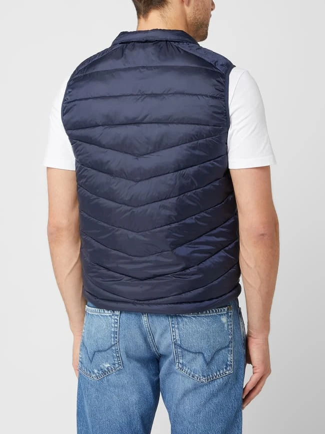 Jack & Jones Steppweste Mit Stehkragen Modell 'Hero' - Dunkelblau 5 Jack & Jones Steppweste Mit Stehkragen Modell 'Hero' - Dunkelblau – Bild 5