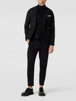 CG - Club Of Gents Weste Mit Label-Detail Modell 'Mosley' - Marineblau