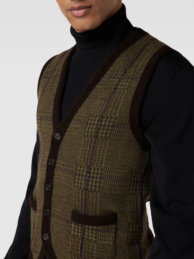 Polo Ralph Lauren Weste Mit Allover-Muster - Olivgrün 3 Polo Ralph Lauren Weste Mit Allover-Muster - Olivgrün – Bild 3