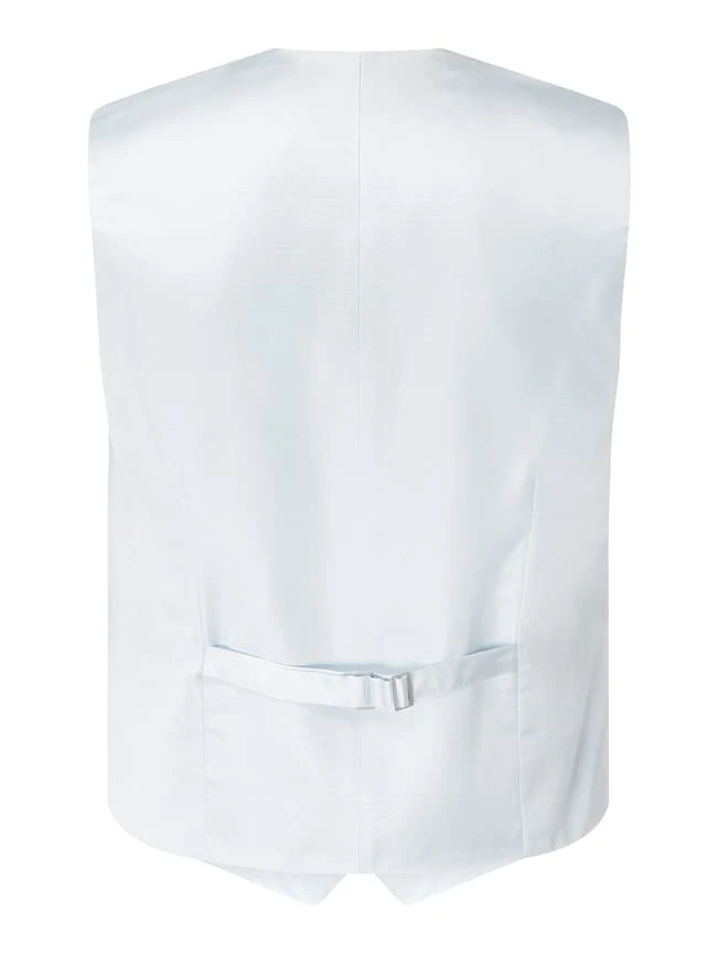 Seidenfalter Weste Aus Viskosemischung - Hellblau 3 Seidenfalter Weste Aus Viskosemischung - Hellblau – Bild 3