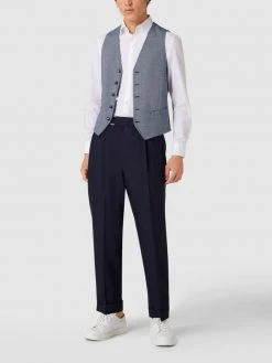 MCNEAL Weste Mit Allover-Muster - Blau