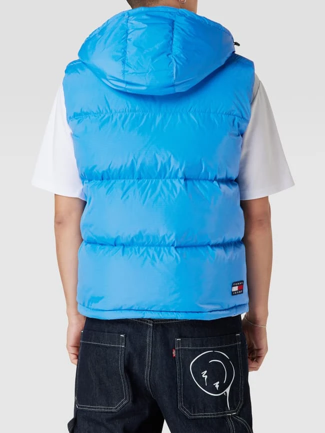 Tommy Jeans Steppweste Mit Label-Stitching Modell 'ALASKA' - Hellblau 5 Tommy Jeans Steppweste Mit Label-Stitching Modell 'ALASKA' - Hellblau – Bild 5