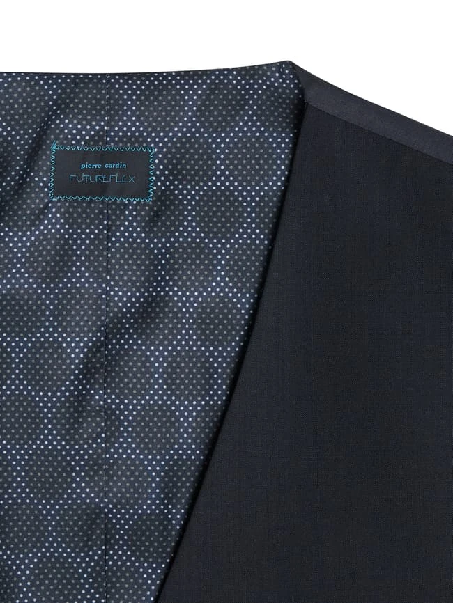 Pierre Cardin Weste Mit Schurwoll-Anteil Modell 'Hugo' - 'Futureflex' - Dunkelblau 2 Pierre Cardin Weste Mit Schurwoll-Anteil Modell 'Hugo' - 'Futureflex' - Dunkelblau – Bild 2