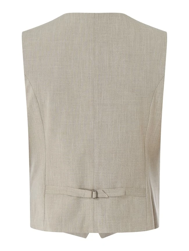 MCNEAL Weste Mit Allover-Muster - Beige 4 MCNEAL Weste Mit Allover-Muster - Beige – Bild 4