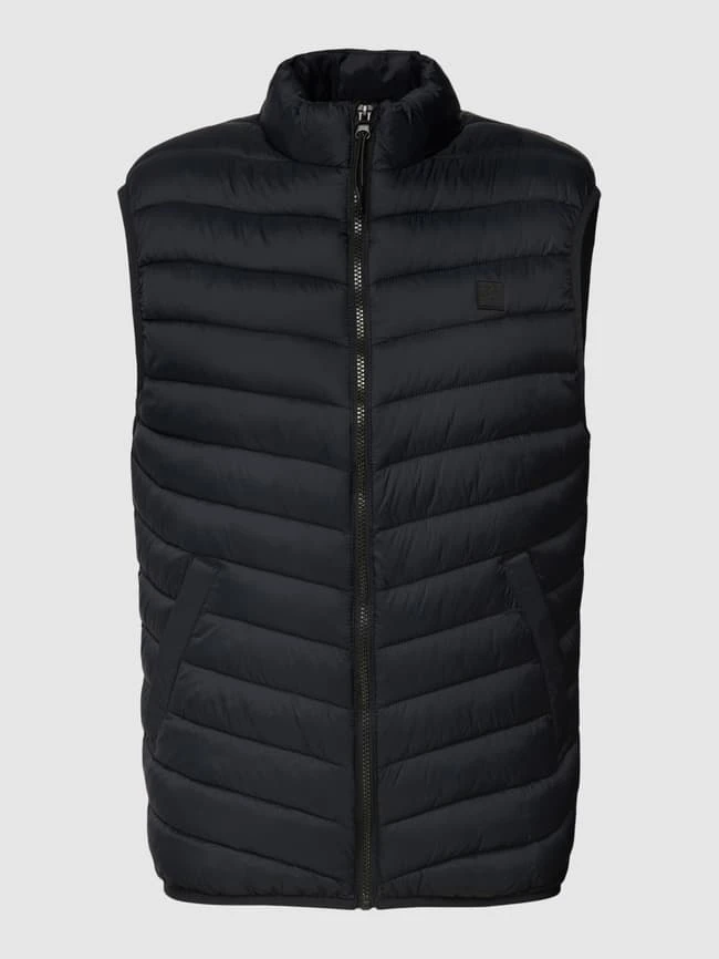 REVIEW Weste Mit Label-Patch - Schwarz 2 REVIEW Weste Mit Label-Patch - Schwarz – Bild 2