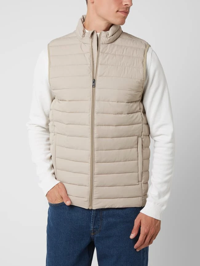 Jack & Jones Steppweste Mit Reißverschlusstaschen - Sand 4 Jack & Jones Steppweste Mit Reißverschlusstaschen - Sand – Bild 4