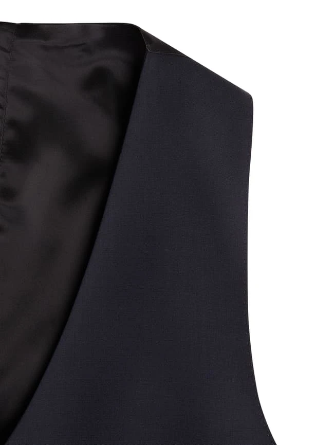 Tiger Of Sweden Weste Mit Kontrastrückseite - Marineblau 4 Tiger Of Sweden Weste Mit Kontrastrückseite - Marineblau – Bild 4