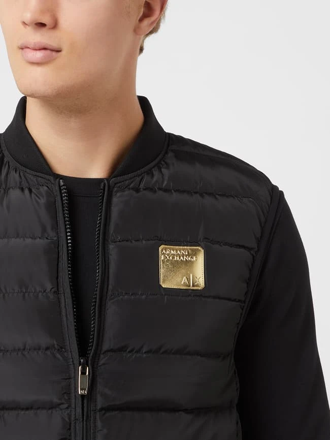ARMANI EXCHANGE Daunenweste Mit Zweiwege-Reißverschluss - Schwarz 3 ARMANI EXCHANGE Daunenweste Mit Zweiwege-Reißverschluss - Schwarz – Bild 3