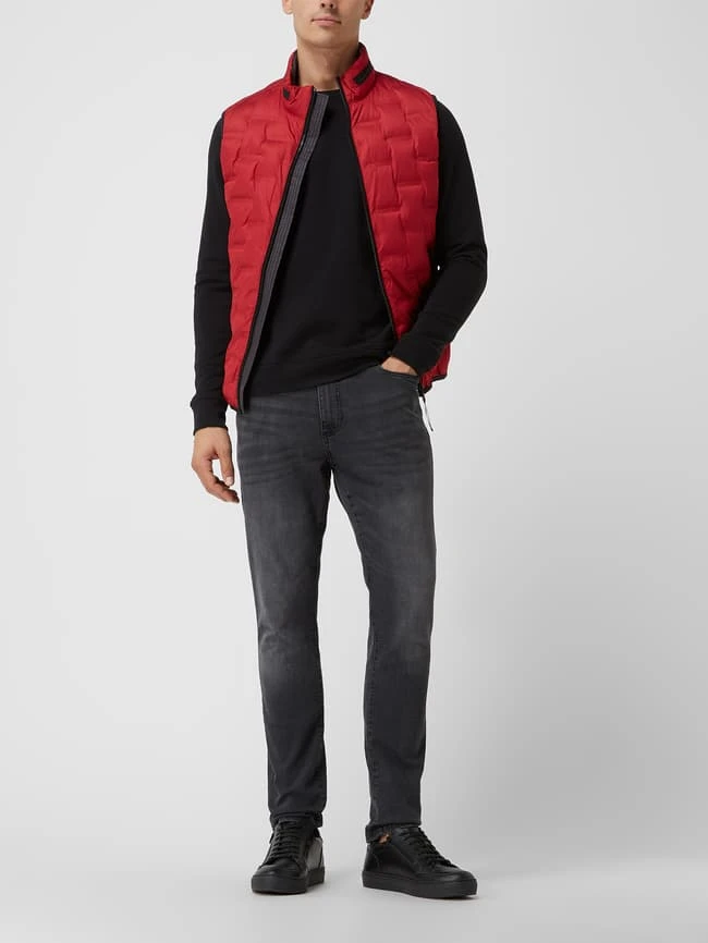 Milestone Steppweste Mit Wattierung Modell 'Malcolm' - Rot 1 Milestone Steppweste Mit Wattierung Modell 'Malcolm' - Rot