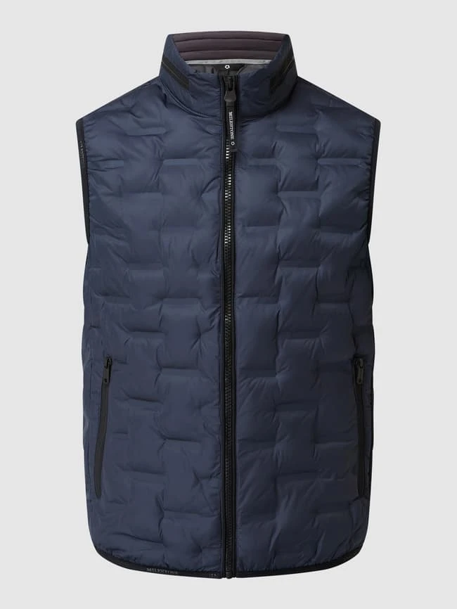 Milestone Steppweste Mit Wattierung Modell 'Malcolm' - Marineblau 2 Milestone Steppweste Mit Wattierung Modell 'Malcolm' - Marineblau – Bild 2