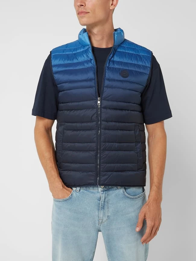 Michael Kors Steppweste Mit Farbverlauf - Dunkelblau 4 Michael Kors Steppweste Mit Farbverlauf - Dunkelblau – Bild 4