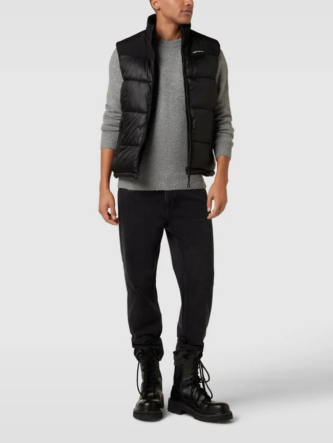 MCNEAL Wendeweste Mit Label-Print - Schwarz 1 MCNEAL Wendeweste Mit Label-Print - Schwarz