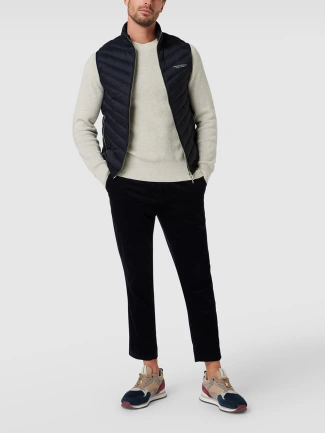 ARMANI EXCHANGE Daunenweste Mit Reißverschlusstaschen - Marineblau 1 ARMANI EXCHANGE Daunenweste Mit Reißverschlusstaschen - Marineblau