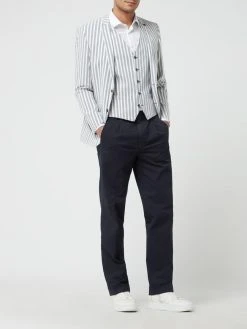 Roy Robson Weste Mit Streifenmuster - Hellblau