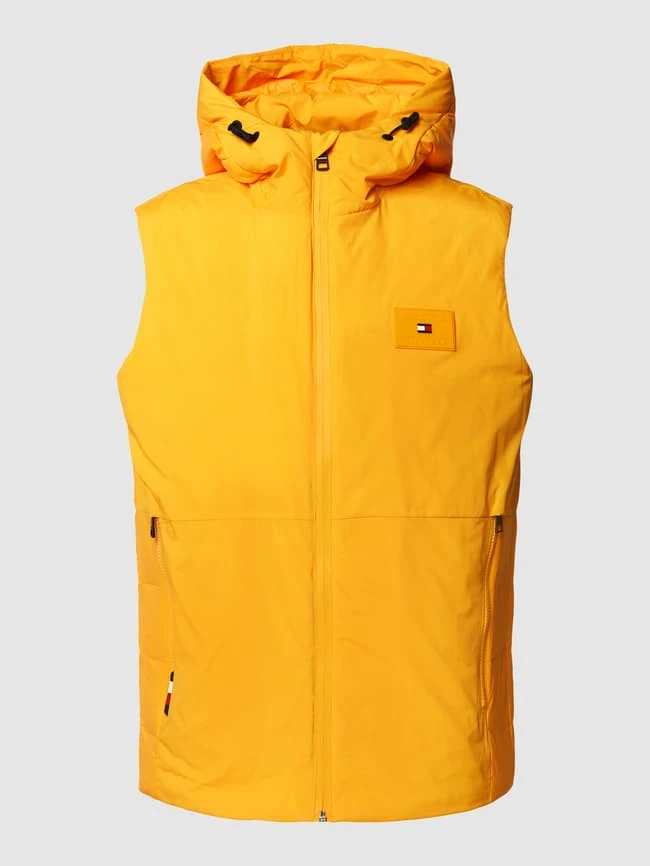 Tommy Hilfiger Weste Mit Label-Patch - Gelb 2 Tommy Hilfiger Weste Mit Label-Patch - Gelb – Bild 2