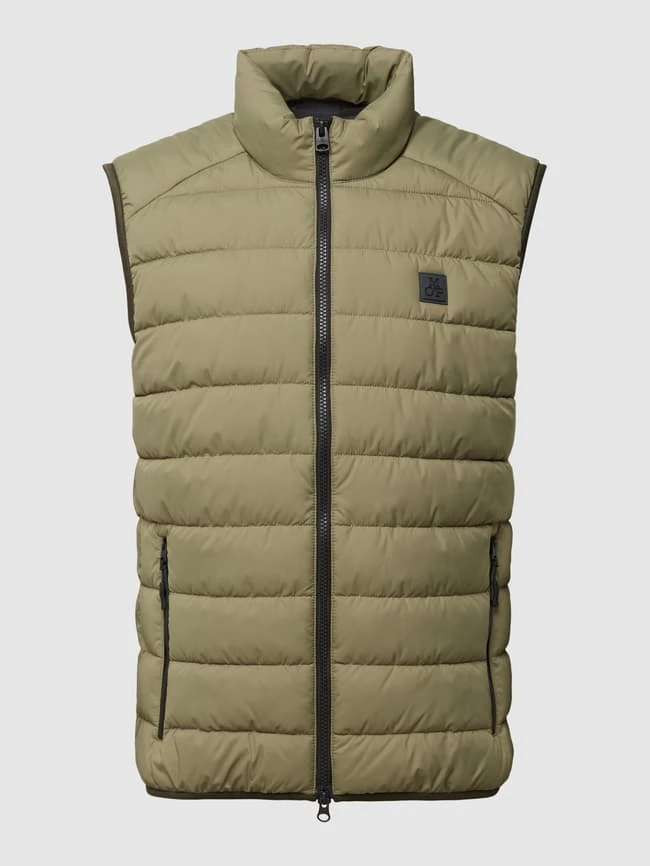 Marc O'Polo Regular Fit Steppweste Mit Stehkragen - Olivgrün 2 Marc O'Polo Regular Fit Steppweste Mit Stehkragen - Olivgrün – Bild 2
