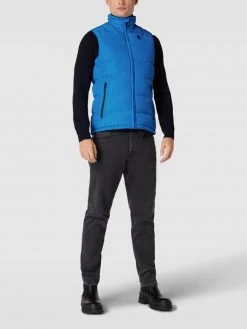 Tommy Hilfiger Shop 43 Wellensteyn Steppweste Mit Label-Applikation Modell 'SNOWDOME VEST' - Royalblau