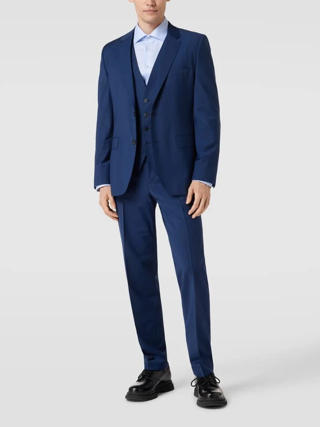 BOSS Weste Mit Paspeltaschen - Royalblau 1 BOSS Weste Mit Paspeltaschen - Royalblau