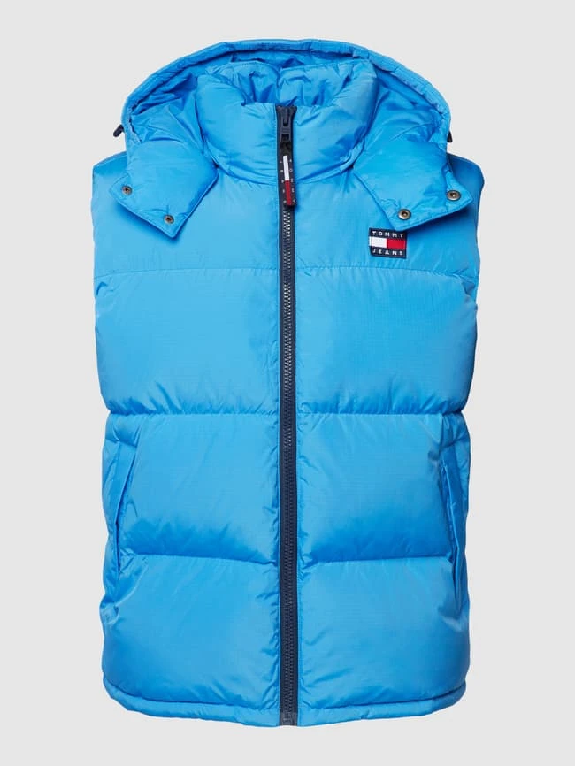 Tommy Jeans Steppweste Mit Label-Stitching Modell 'ALASKA' - Hellblau 2 Tommy Jeans Steppweste Mit Label-Stitching Modell 'ALASKA' - Hellblau – Bild 2