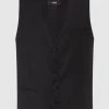 Cinque Super Slim Fit Weste Mit Stretch-Anteil Modell 'Cifistivo' - Schwarz